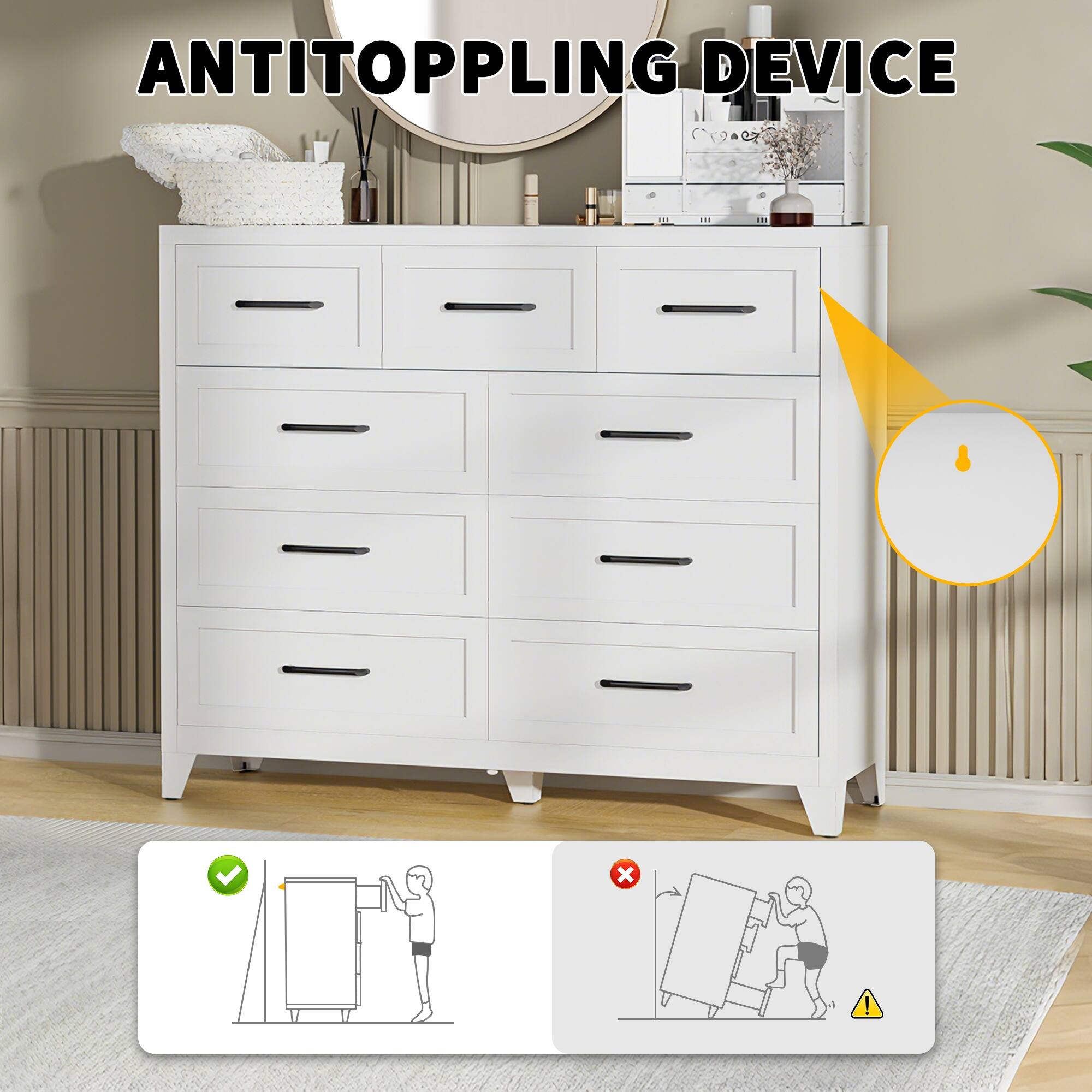 ANTITOPPLING DEVICE