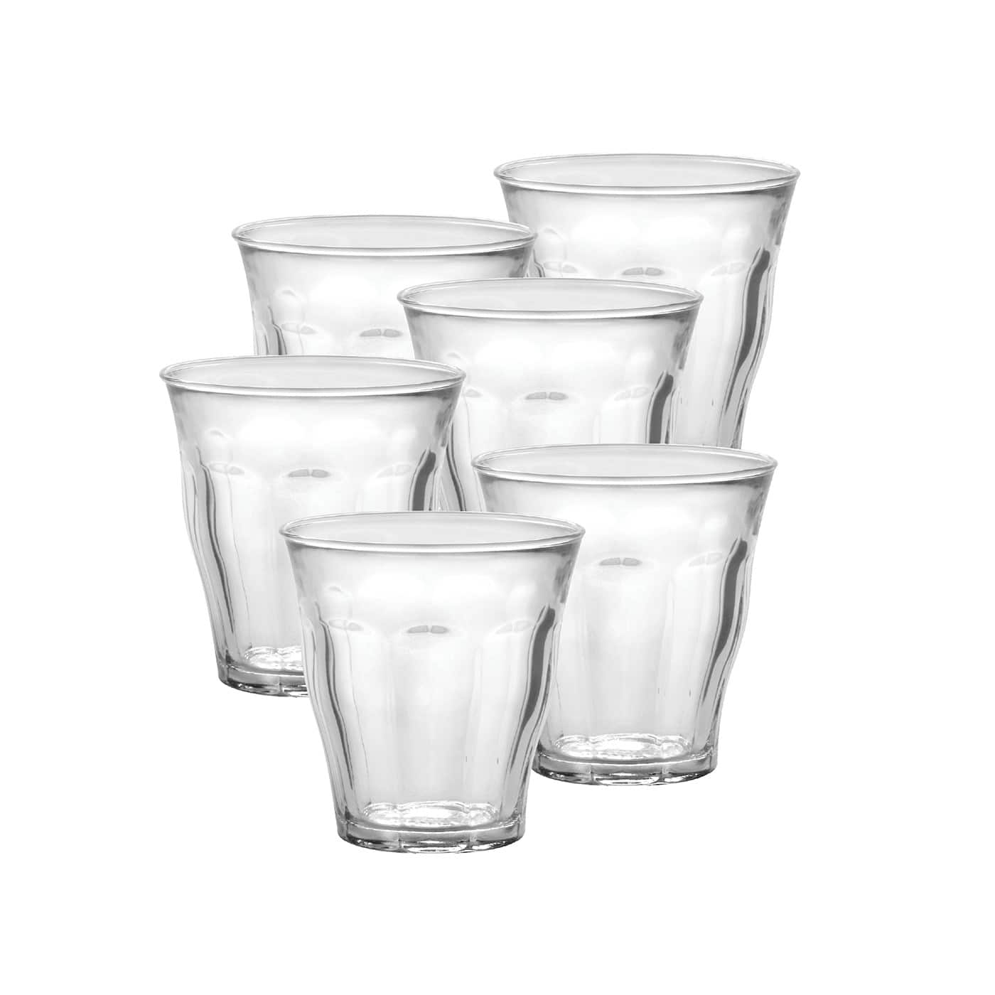 Duralex - Picardie Made In France Glass Tumbler, Set of 6, 7.75 ounce - Clear price history on PriceWatchPro