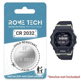 RomeTech - Replacement Battery for G-SHOCK GBD200LM-1 Watch