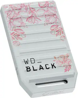 WD - BLACK C50 1TB Storage Expansion Card for Xbox Series X|S Gaming Console SSD Summer Collection Floral - White