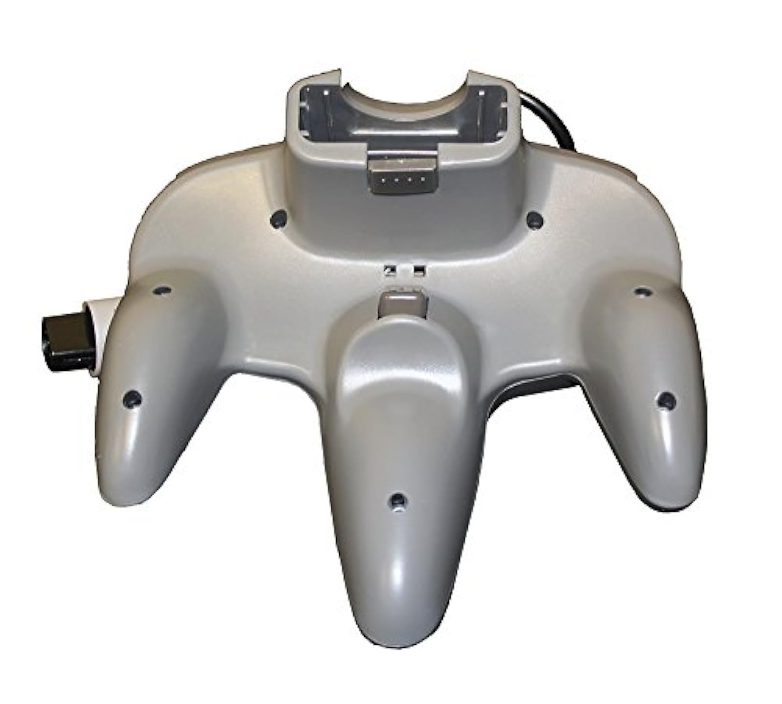 Alt View 1. Mars Devices - Grey Replacement Controller for Nintendo N64 - Gray.