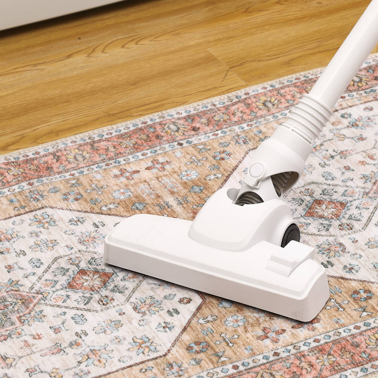 Alt View 4. Acekool - Traditional Vintage Area Rug - Brown.