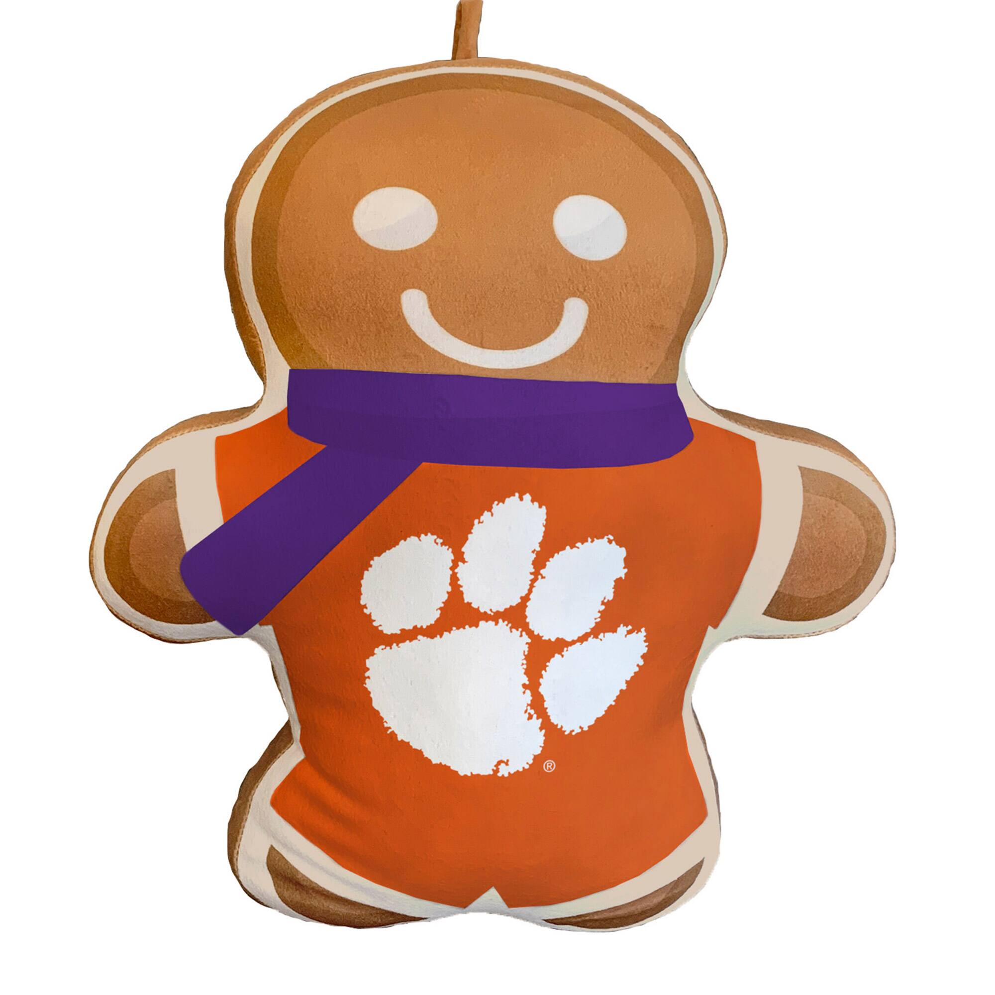 Pegasus - Clemson Tigers Gingerbread Holiday Plushlete - Multicolor