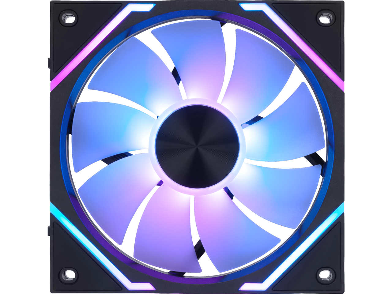 Alt View 5. MSI - MSI MPG EZ120R ARGB 3fan/pack, Magnetic Connection, Mystic Light Sync, Exclusive Fluid Dynamic Bearing Structure - ARGB.