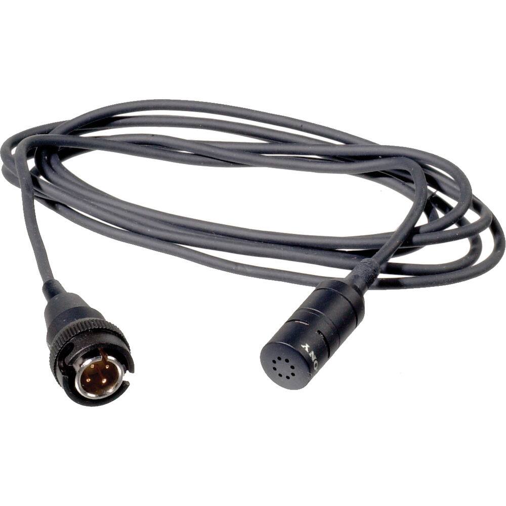 Alt View 4. Sony - Sony ECM-66BC Lavalier Microphone – Professional Electret Condenser Lapel Mic | More - Black.