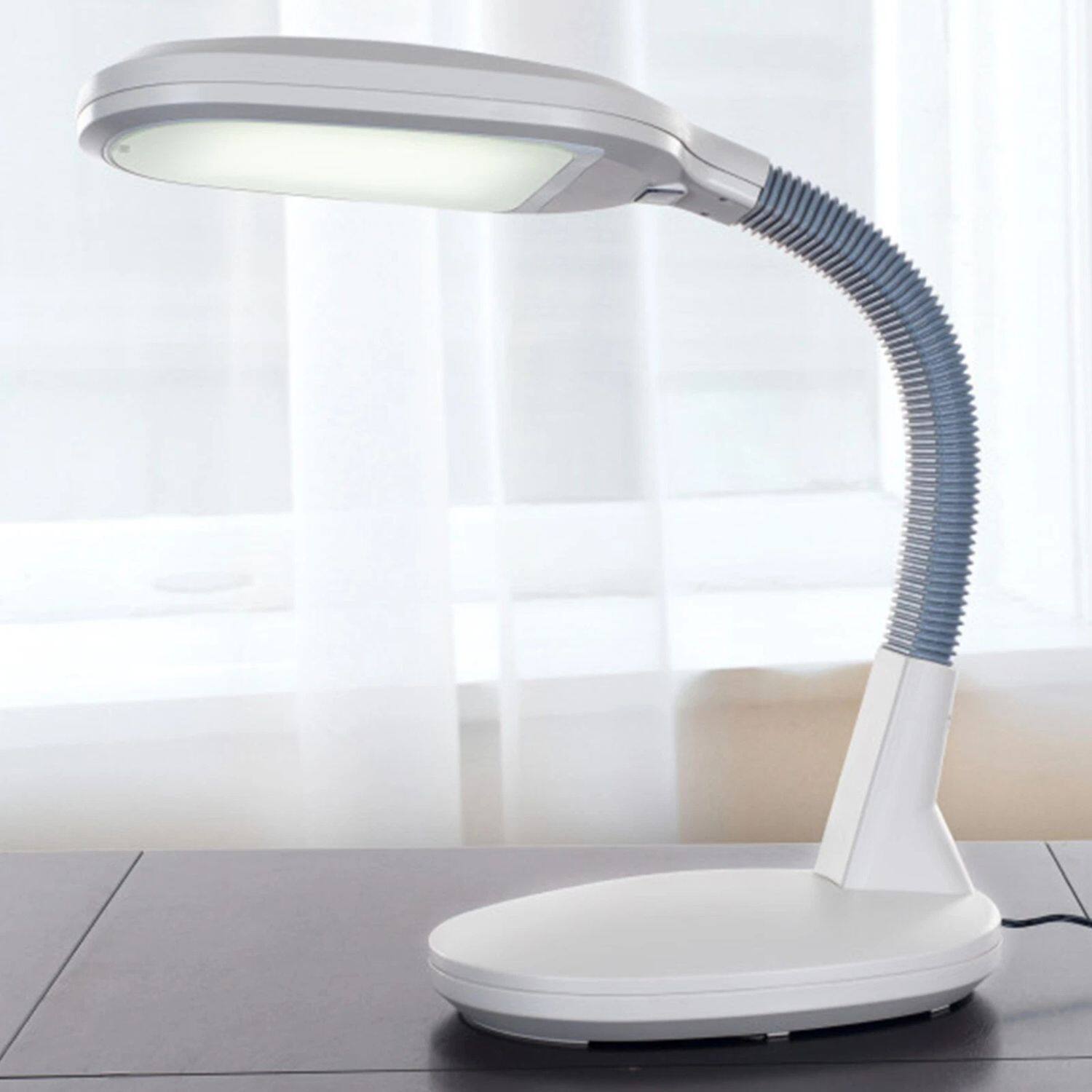 Angle. Home Collection - LED Energy Efficient Desk Lamp with Adjustable Dimmer Switch – Modern Task Light.