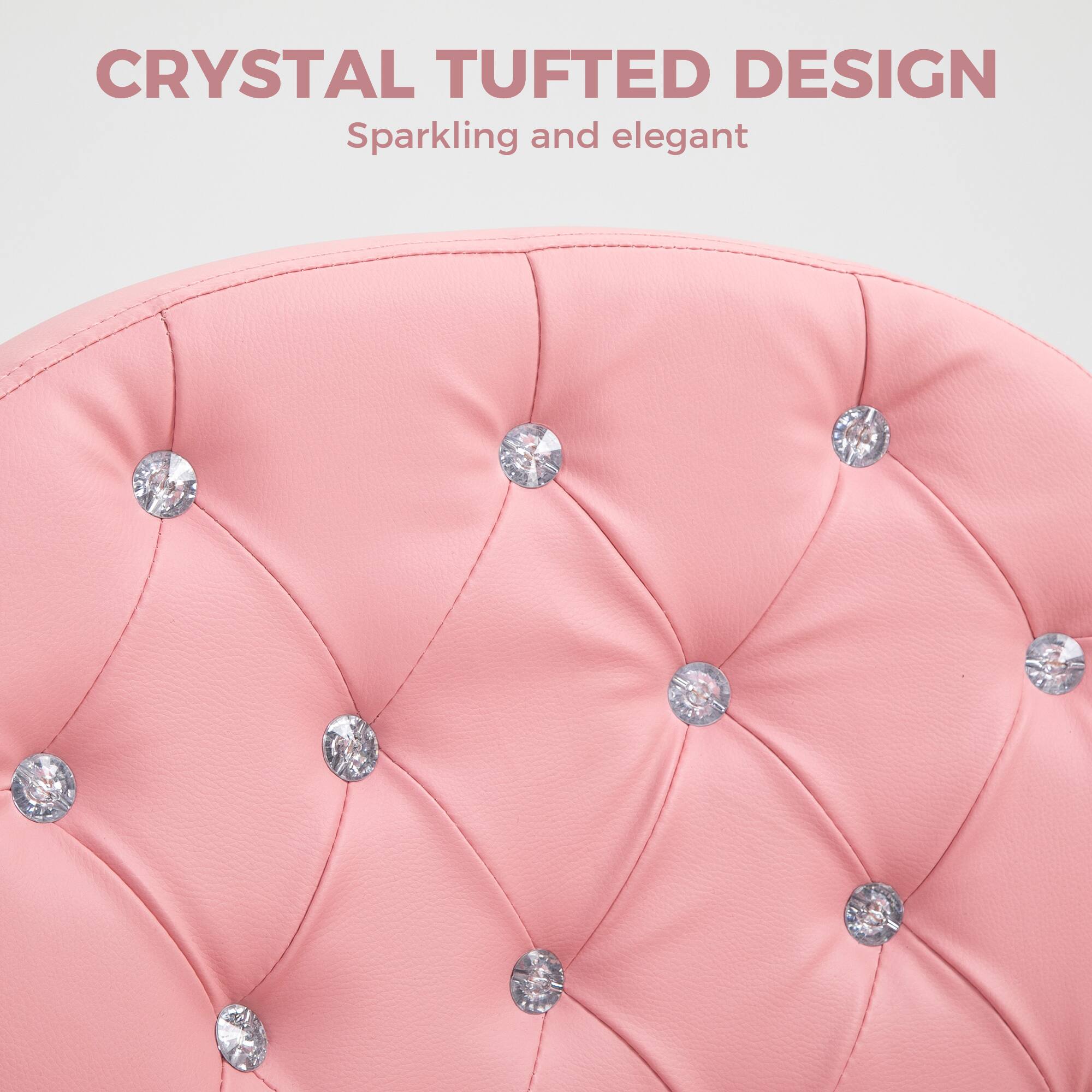 CRYSTAL TUFTED DESIGN  
Sparkling and elegant