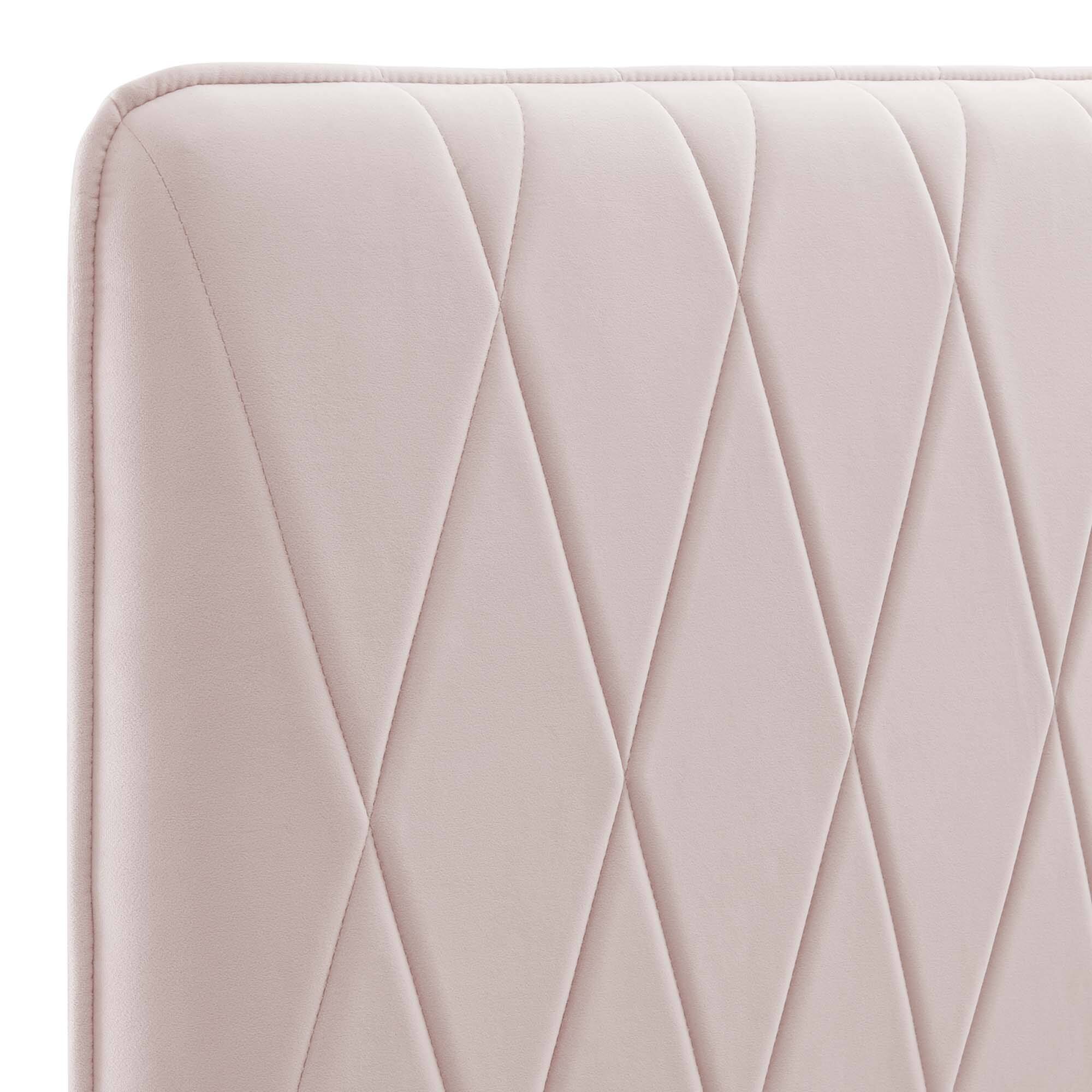 Alt View 4. Modway - Leila King/California King Headboard by Modway - Pink.