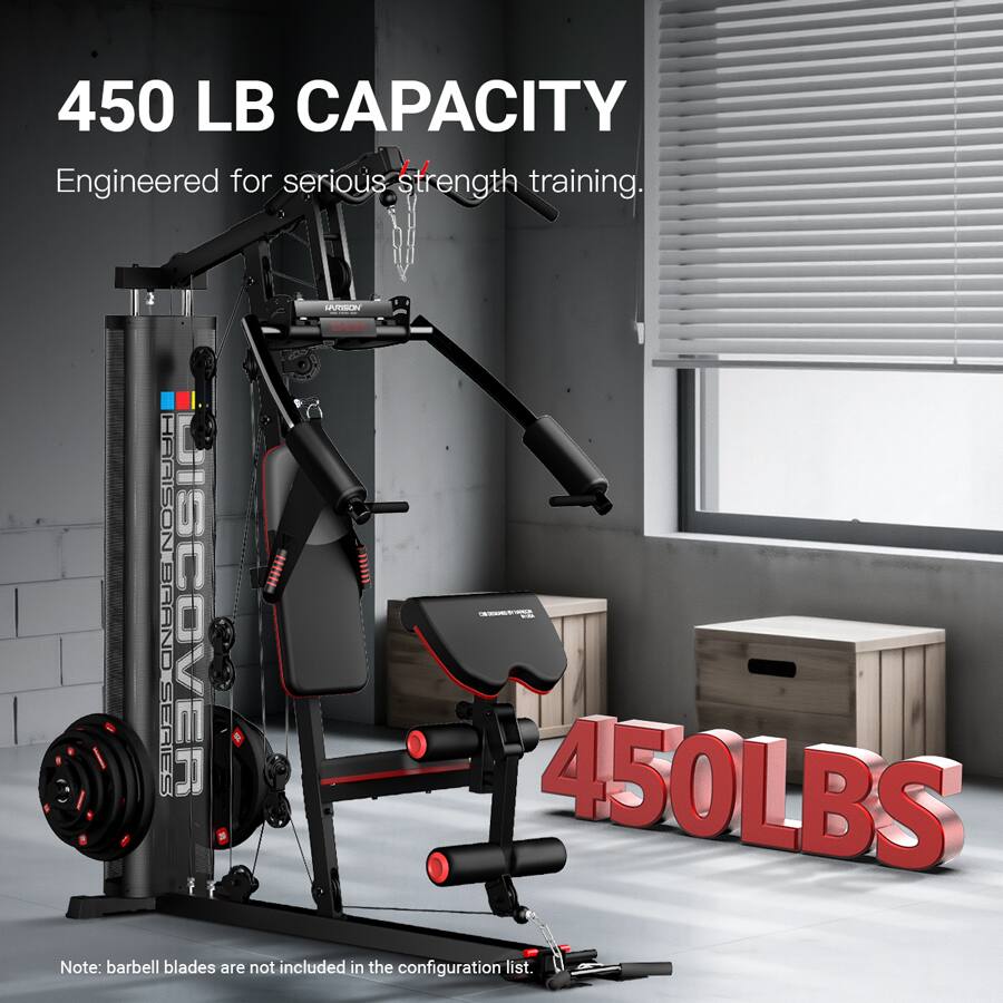 HARISON Multifunctional Home Gym Equipment, Full Body Workout