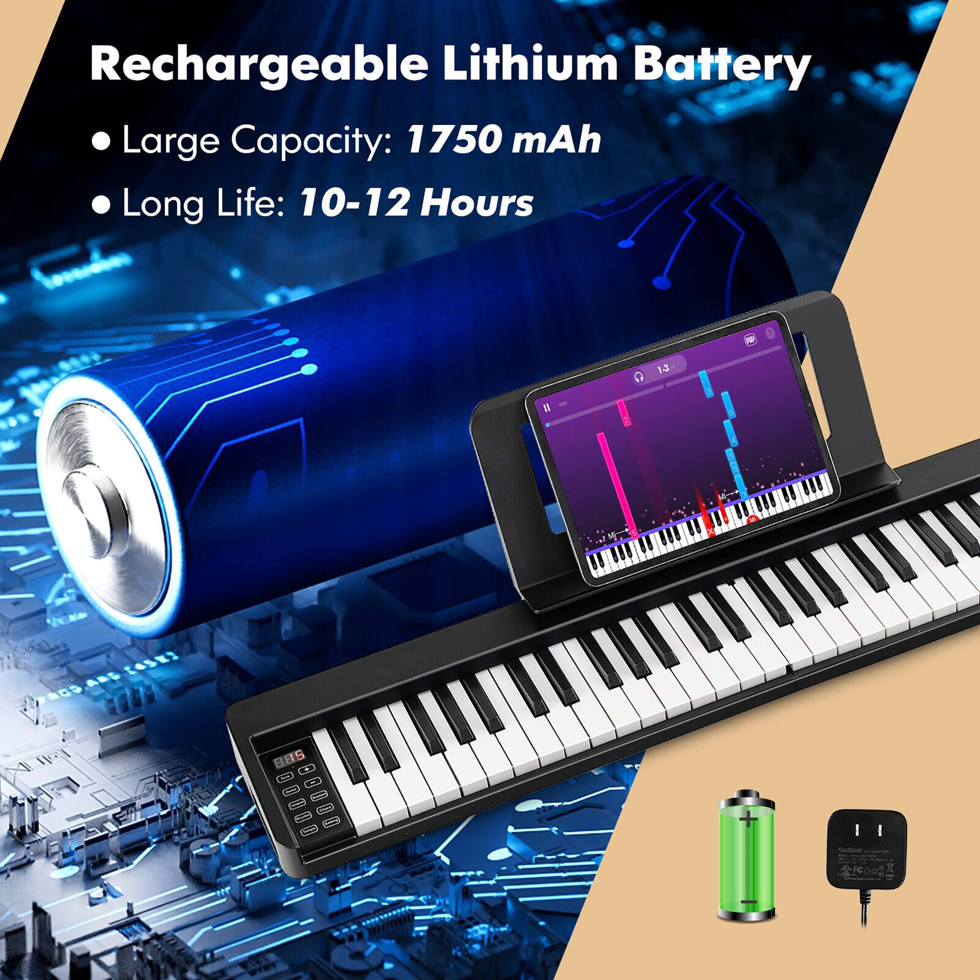 Rechargeable Lithium Battery

- Large Capacity: 1750 mAh
- Long Life: 10-12 Hours