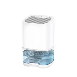 Cluzine - Mini Dehumidifier with 1000ml Tank, Washable Filter & 360° Airflow