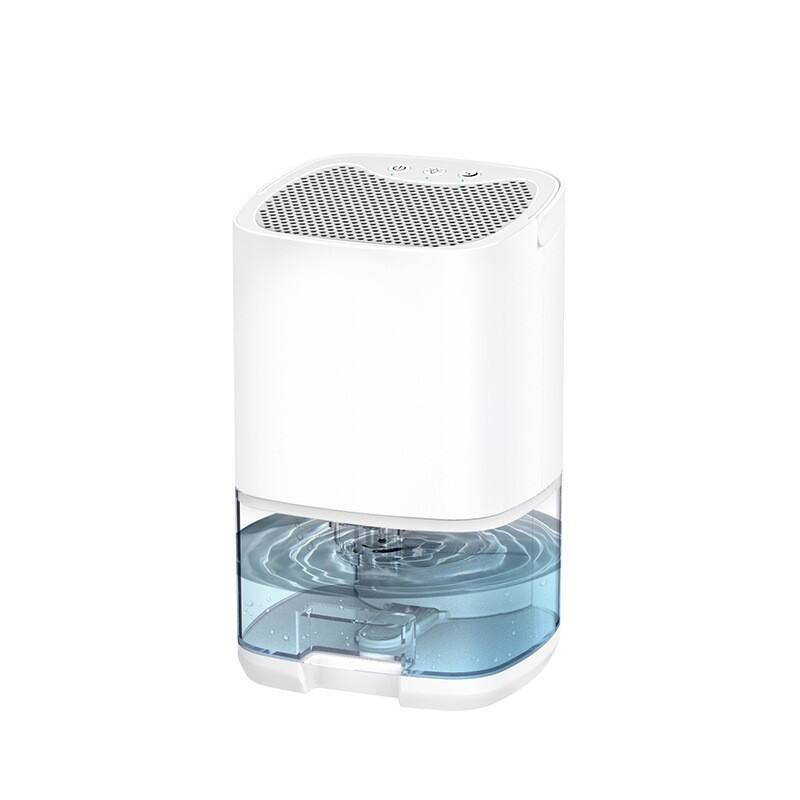 Front. Cluzine - Mini Dehumidifier with 1000ml Tank, Washable Filter & 360° Airflow.