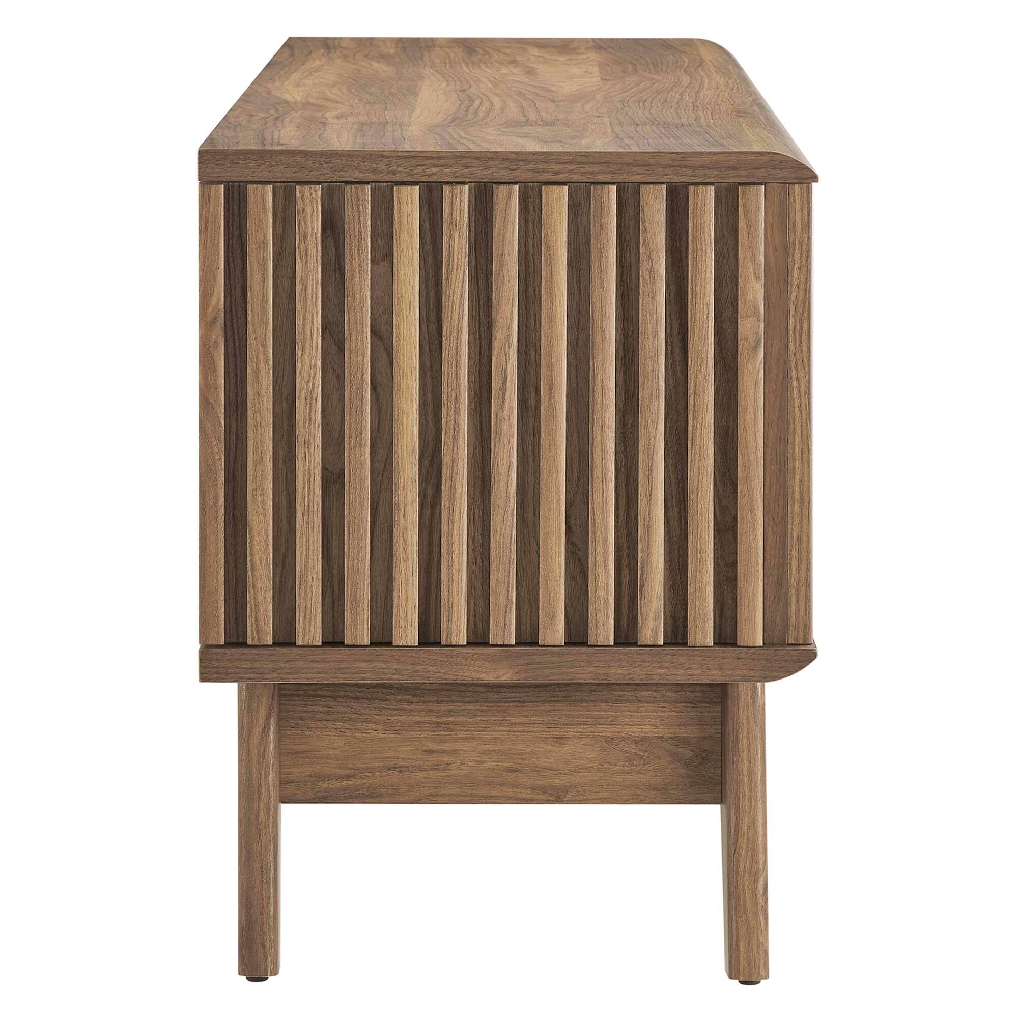 Alt View 4. Modway - Eudora 60" TV Stand by Modway - Walnut.