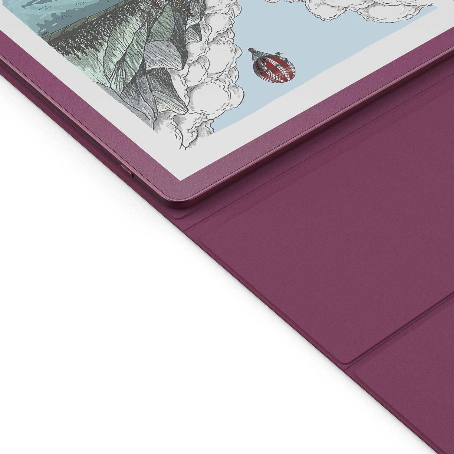 Left. Amazon - Amazon Kindle Scribe Folio Cover - Fig.