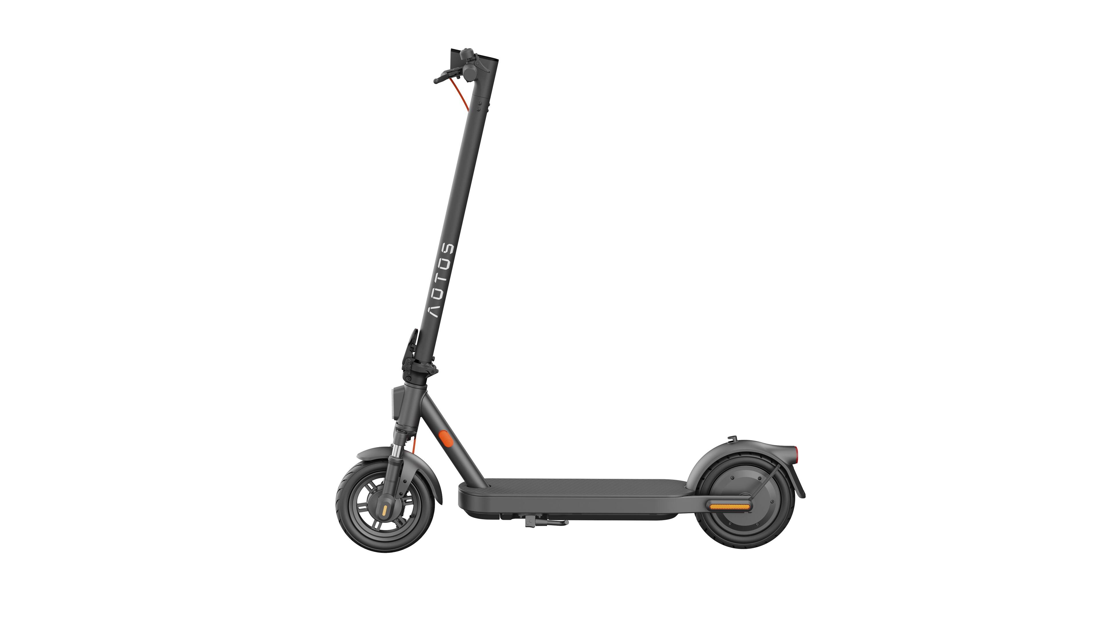 Left. Aotos - AOTOS Electric Scooter E2A - Black.