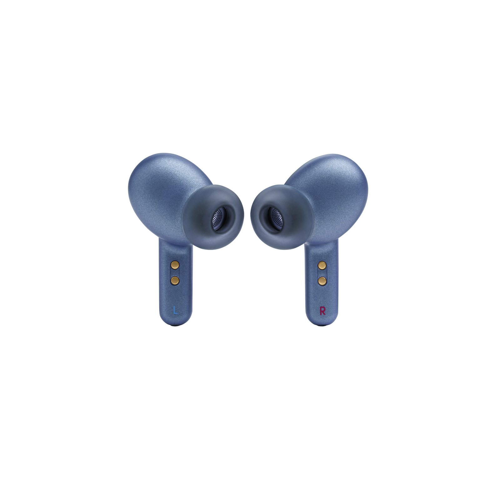 Left. JBL - JBL Live Pro 2 True Wireless Noise Cancelling Earbuds - Blue.