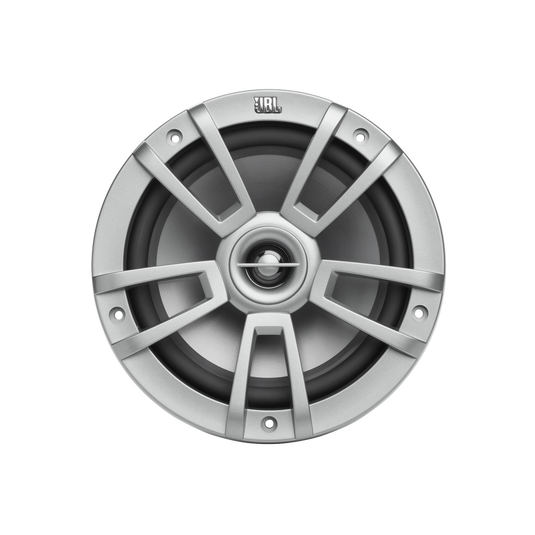 Angle. JBL - JBL MARINESTAGE8 8" (200mm) two-way marine audio multi-element speaker     125W – white - Black.