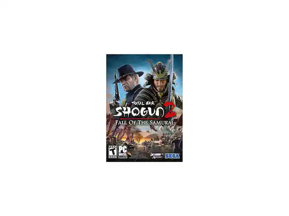 TOTAL WAR SHOGUN 2 FALL OF THE SAMURAI
TEEN T PC DIGITAL C
ESRB
CONFLICT
Engi
NTIANTI
SIM
ESSENTIALS
SEGA - T (Teen 13+)