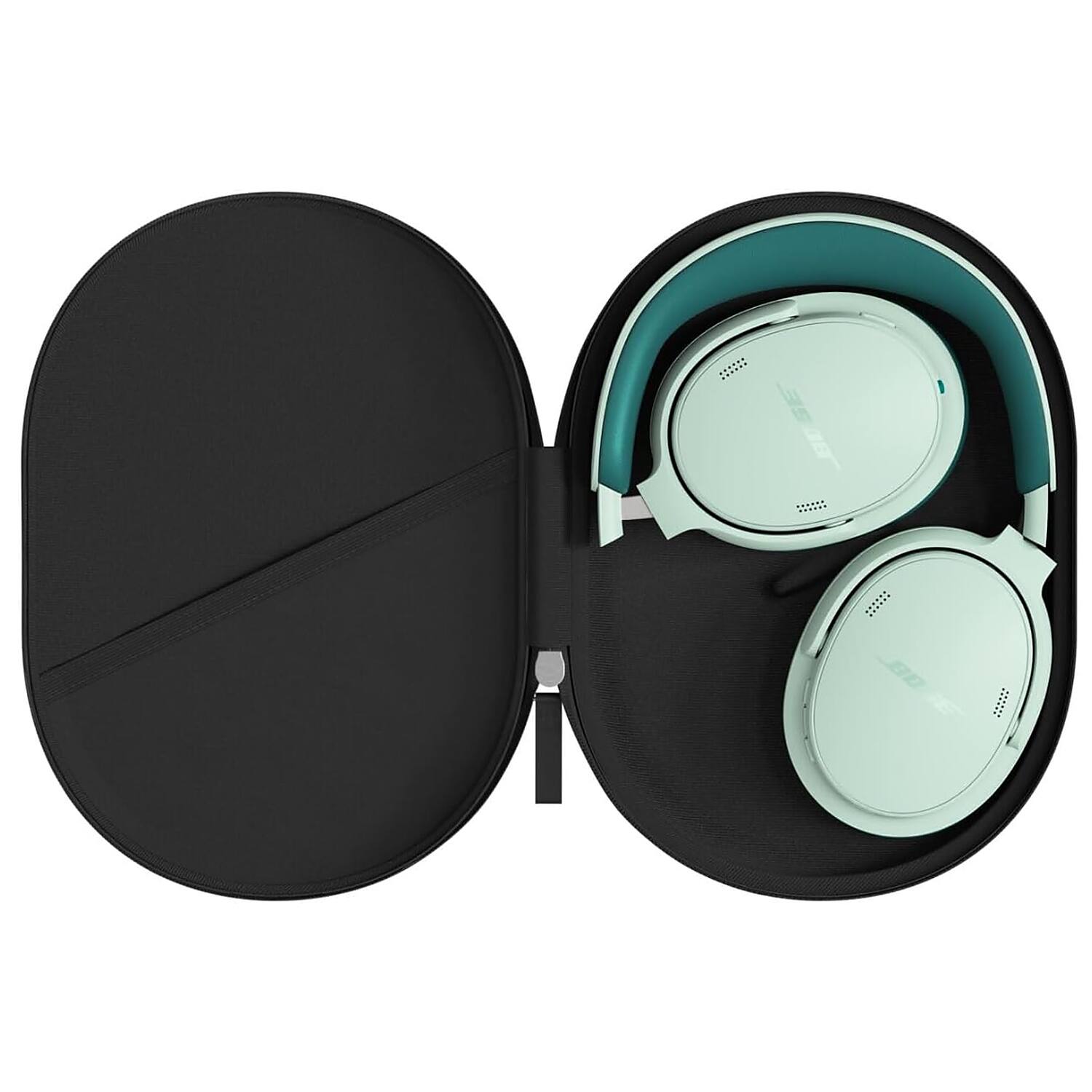 Back. Bose - QuietComfort Headphones 2nd Gen Over-Ear Bluetooth Wireless + 26-Month Extended Warranty Protection - Dewdrop Mint.