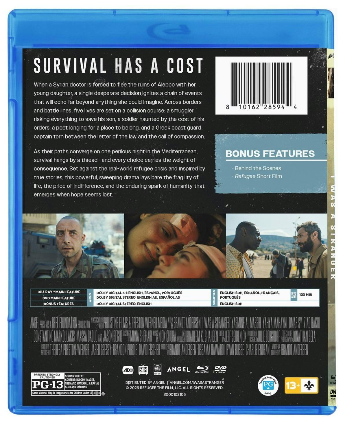 Back. I Was a Stranger   - BLU-RAY.