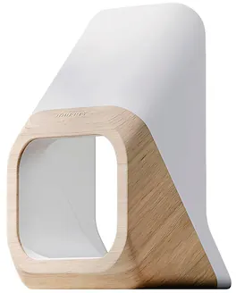 JOURNEY - NOVA 3-IN-1 WIRELESS CHARGING STATION - Wood Grain/White