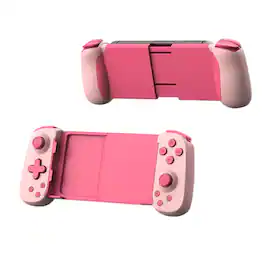 Cluzine - Stretchable Wireless Mobile Game Controller, Bluetooth Phone Joypad Gamepad - Pink