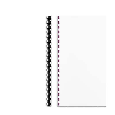 "Staples - Staples® 1/2"" Plastic Binding Spine Comb, 90 Sheet Capacity, 25/Pack (17459/ST17459) - Black" price history on PriceWatchPro