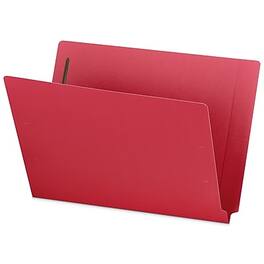 Staples - Classification Folder, 3/4" Expansion, Letter Size, 50/Box - Red
