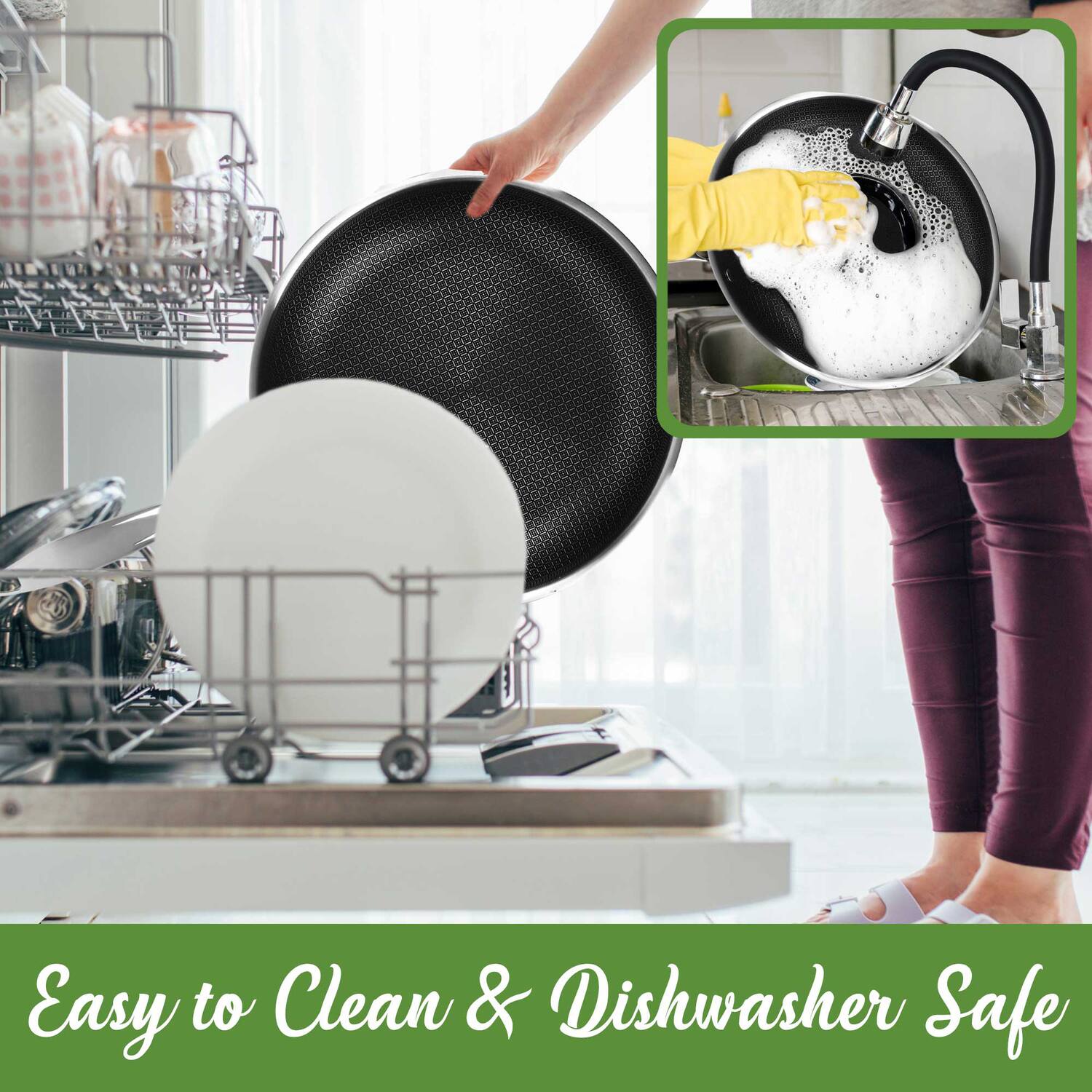 Easy to Clean & Dishwasher Safe