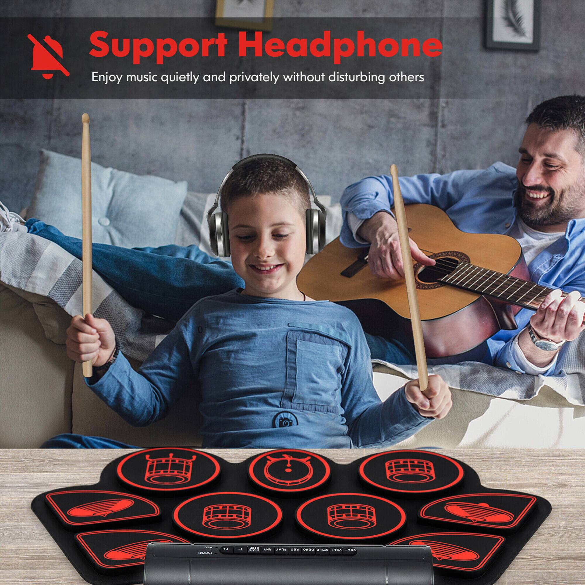 Support Headphone  
Enjoy music quietly and privately without disturbing others