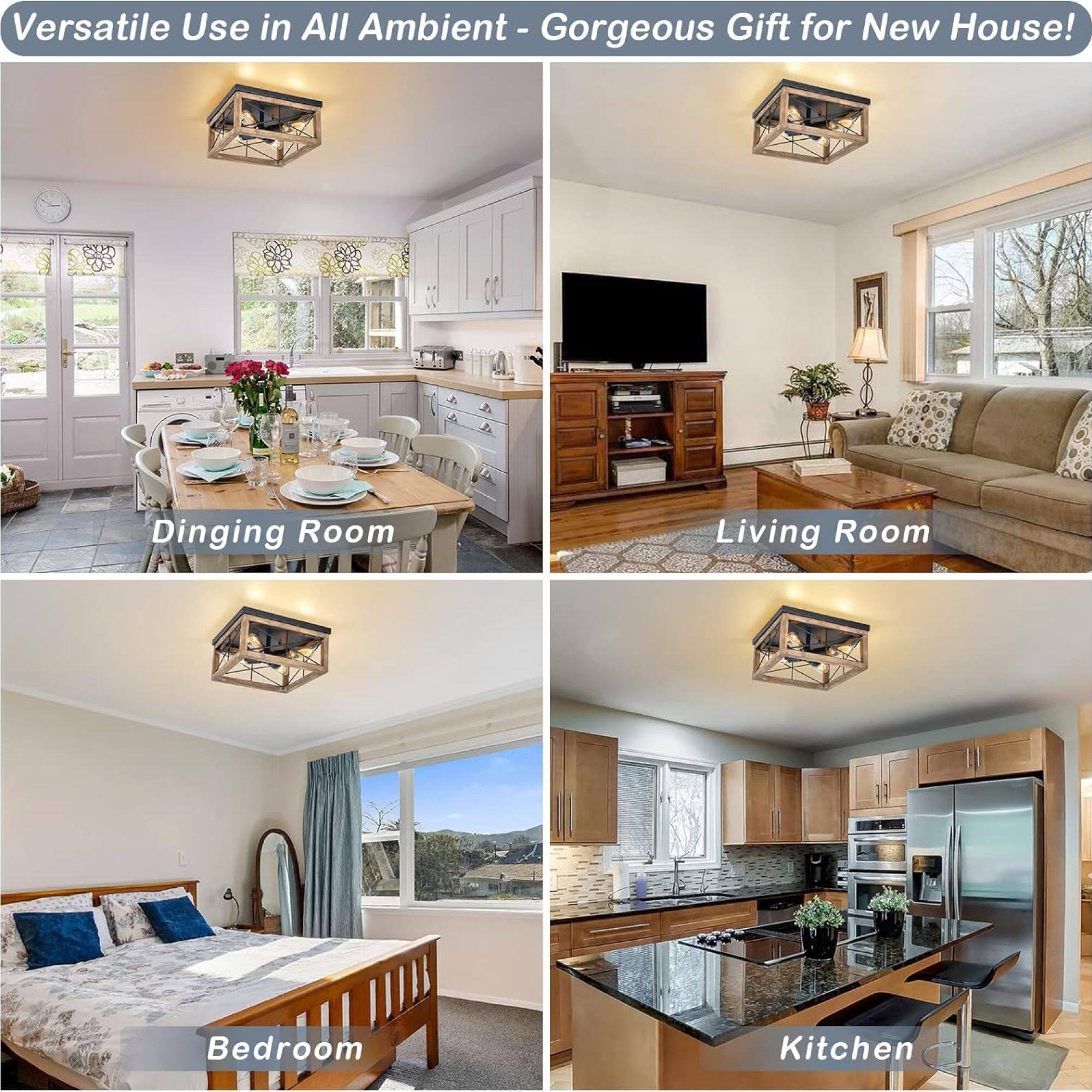 Versatile Use in All Ambient - Gorgeous Gift for New House!

Dining Room  
Living Room  
Bedroom  
Kitchen