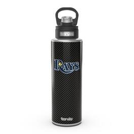 Tervis - Tampa Bay Rays 40oz. Carbon Fiber Wide Mouth Water Bottle - Multicolor