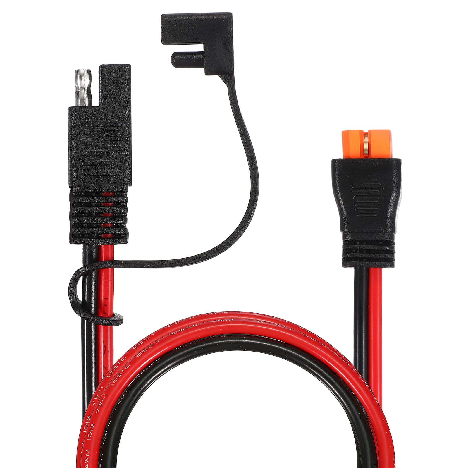 Unique Bargains - SAE to XT60i Connector Cable, 12AWG, 5ft, 300V, with Waterproof Caps - for Cars/Solar/Charging - Black/Red price history on PriceWatchPro