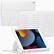 Front. VIKESI - Magnetic Case for iPad 10.2" 7th/8th/9th Gen, Shockproof, Pencil Holder, Auto Wake/Sleep, Multi-Angle Stand - White.