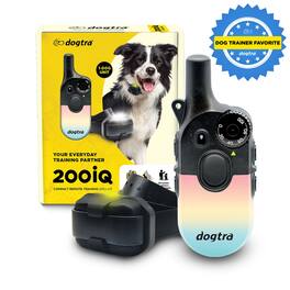 Dogtra - 200iQ Remote Training E Collar - 100 Levels, 1/2 Mile Range, Waterproof - Sunset