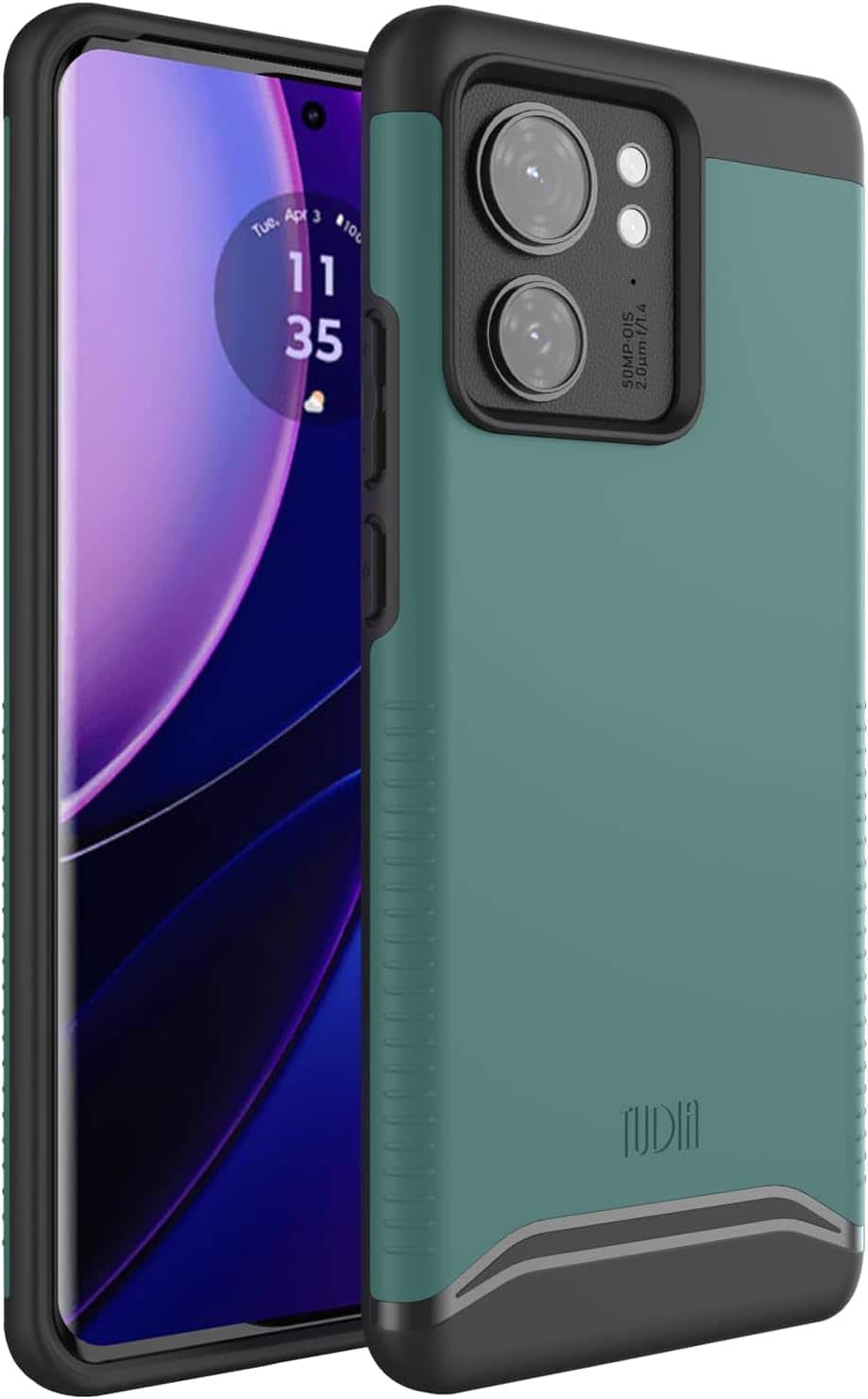 TUDIA - Merge for Motorola Edge 2023 Case Protector - Hunter Green