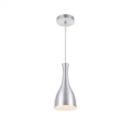 Living District - Aiken 1 Light Pendant - Burnished Nickel
