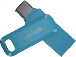 SANDISK - 2TB Ultra Dual Drive Go, USB-C - USB-A, Up to 400MB/s - Navagio Bay