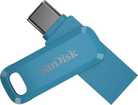 Front. SANDISK - 2TB Ultra Dual Drive Go, USB-C - USB-A, Up to 400MB/s - Navagio Bay.