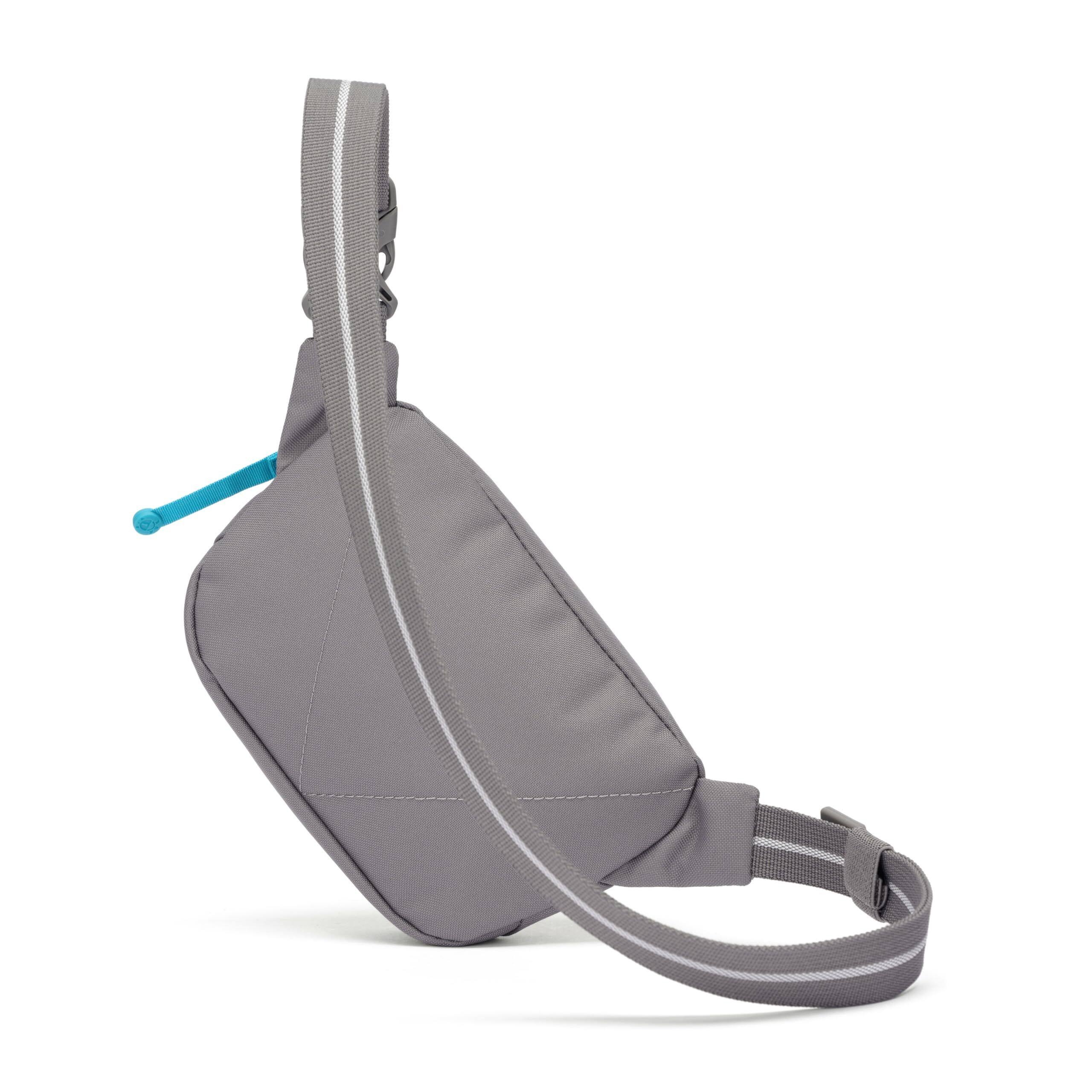 Left. Pacsafe - GO Micro Sling - STONE.