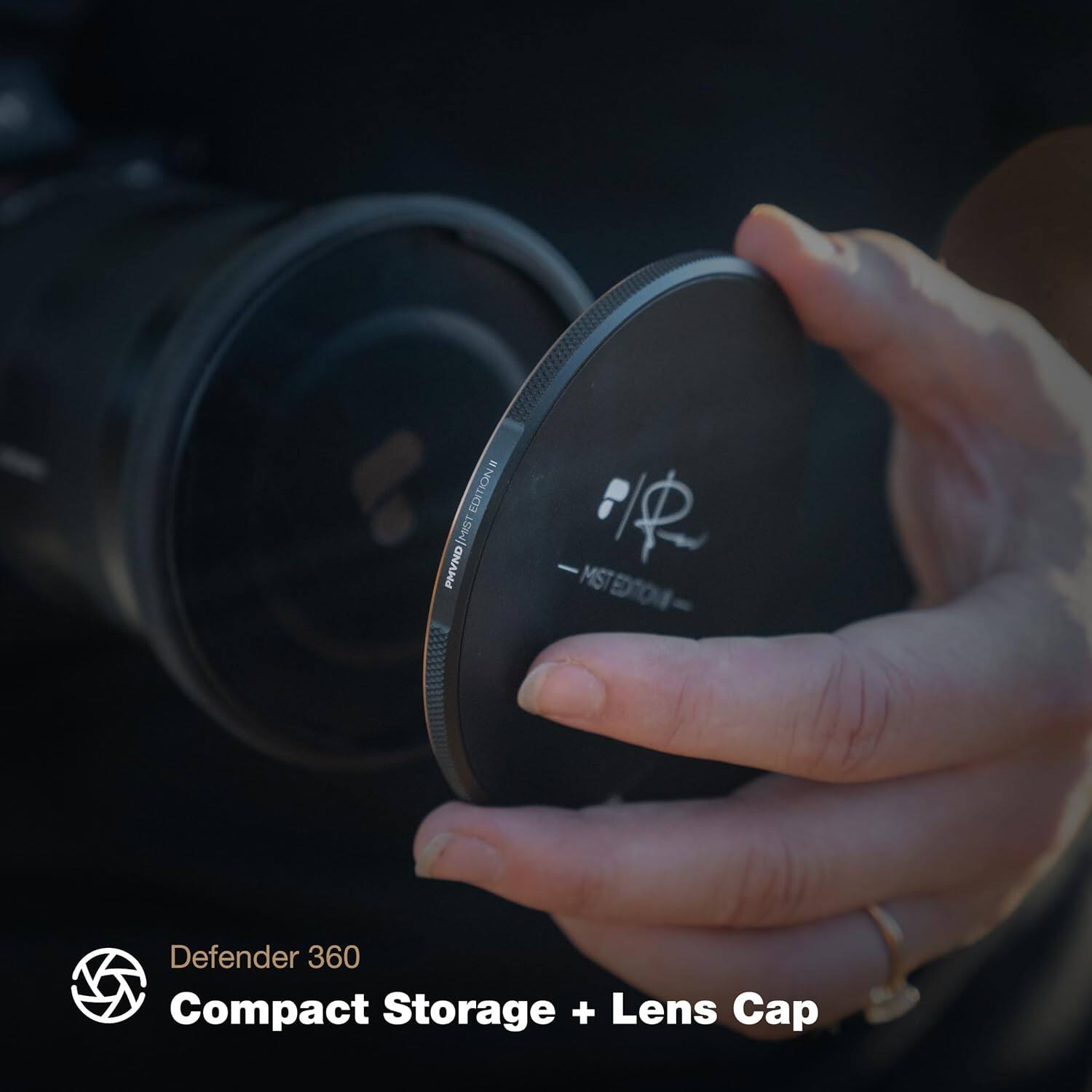 Defender 360 Compact Storage + Lens Cap