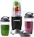 Front. NutriBullet - Pro 900W Single-Serve Blender - Black Stainless.