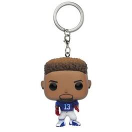 NFL Stars Odell Beckham Jr Funko Pocket Pop! Vinyl Keychain - Blue