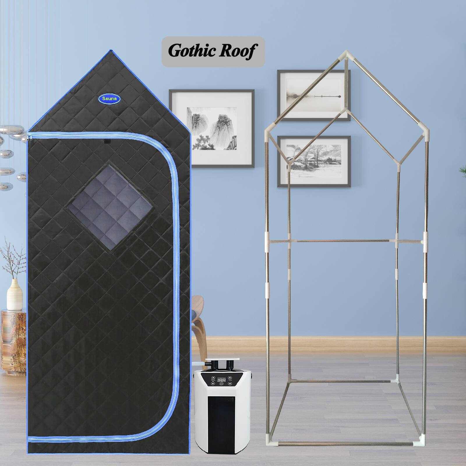Gothic Roof

Sauna