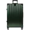 Front. Champs - Elite Aluminum Collection Large Luggage Case - Green.