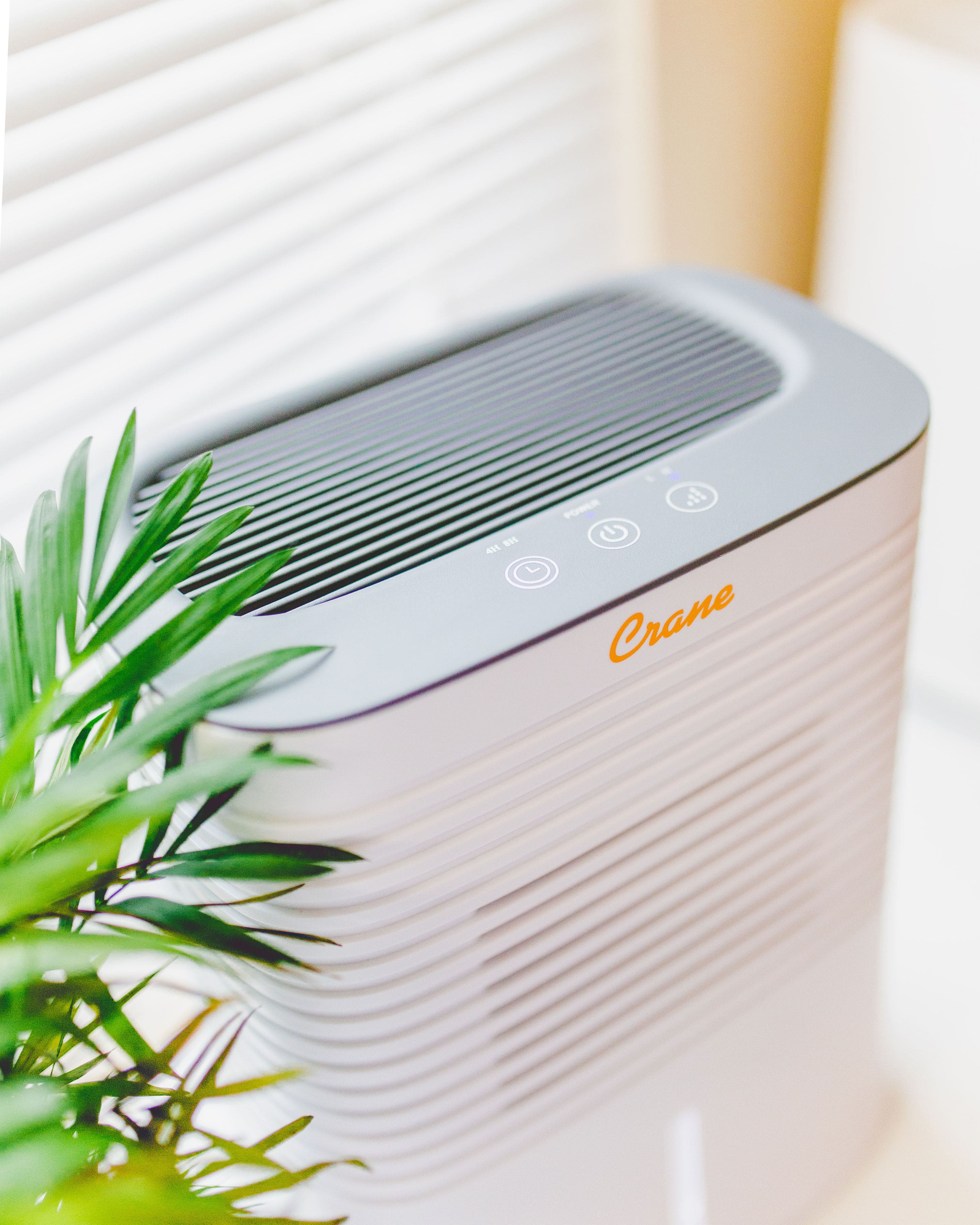 Alt View 12. CRANE - 4 Pint Dehumidifier - White.