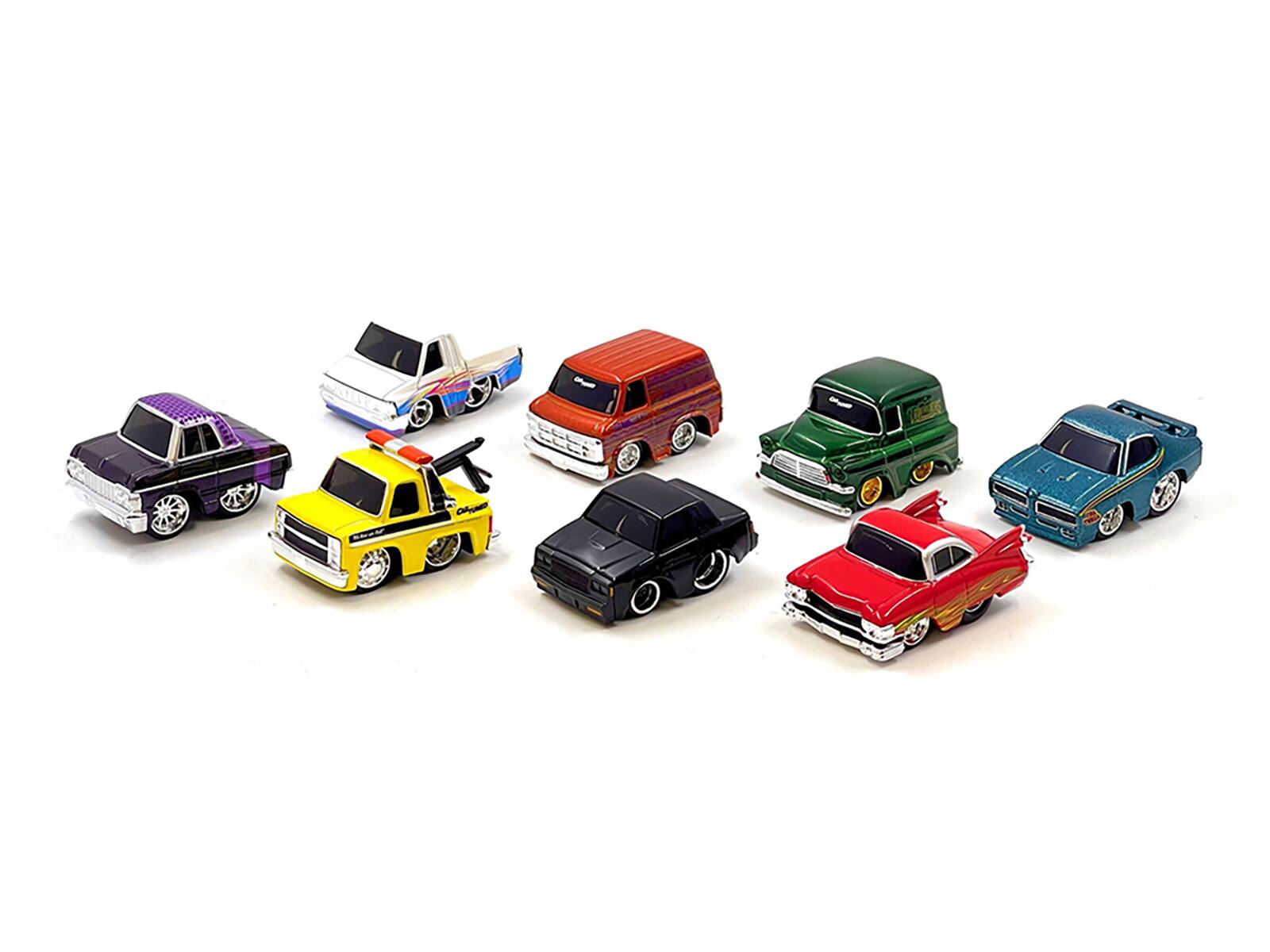 Angle. Car Tuned - Hobby/Alt 2025 Series 3 Set of 8 Pieces Diecast Model Cars by CarTuned - Multi.