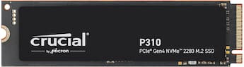 Crucial P310 2TB Internal SSD PCIe Gen 4 x4 NVMe M.2 Crucial P310 2TB Internal SSD PCIe Gen 4 x4 NVMe M.2