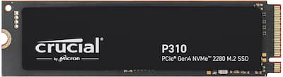 Crucial P310 2TB Internal SSD PCIe Gen 4 x4 NVMe M.2 Crucial P310 2TB Internal SSD PCIe Gen 4 x4 NVMe M.2