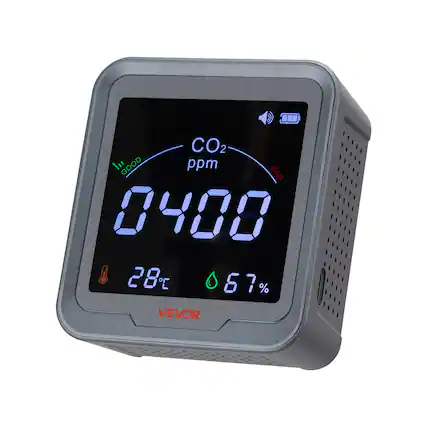 CO2 ppm
0400
28°C
67%
VEVOR